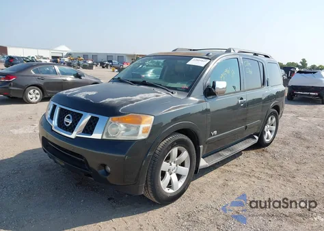 2008 Nissan Armada Le из США, поврежденный, VIN 5N1BA08D08N606244
